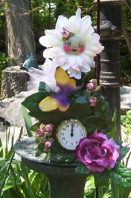 Enchanted Bloom Clock